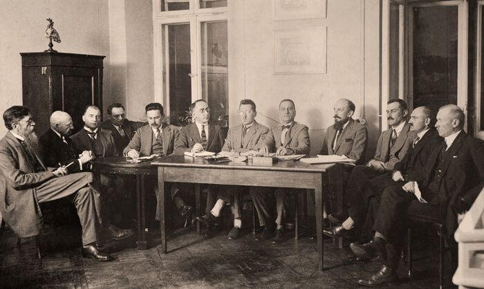 Rada Profesorów PID - 1925 r.