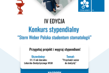 IV Edycja konkursu stypendialnego “Stern Weber Polska studentom stomatologii”