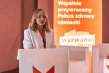 Spotkanie sygnatariuszy "Wyzwanie 10 na 10"  dr Wanda Baltaza