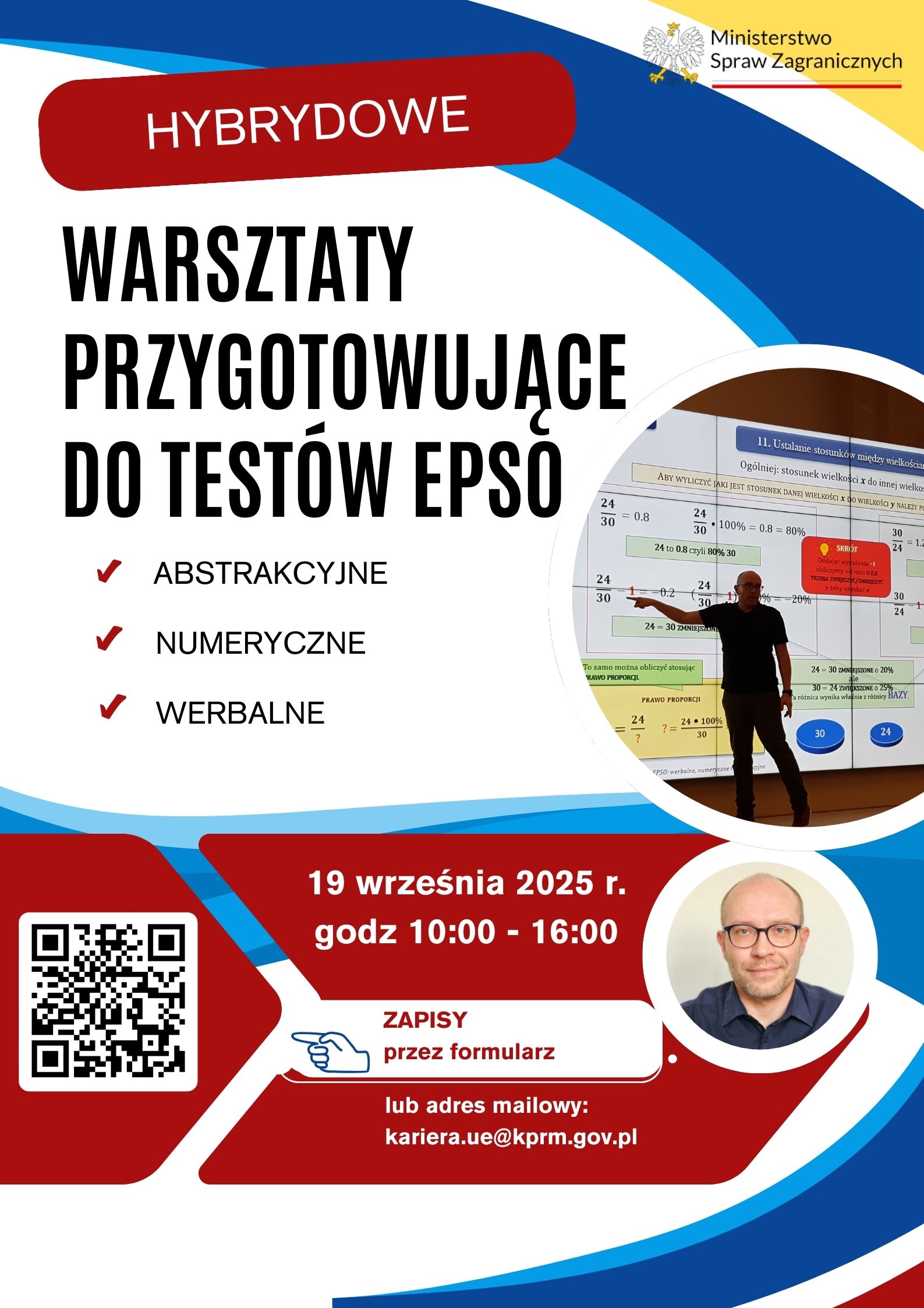 Plakat zapraszający na wydarzenie